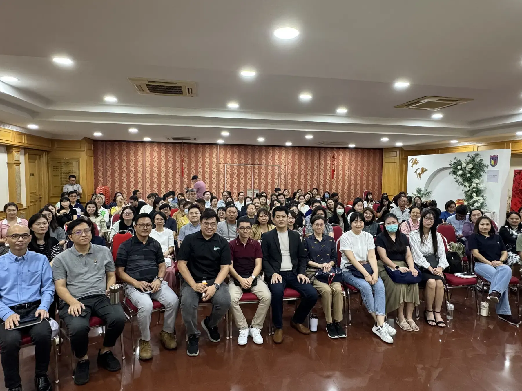 Participants and organisers at a BBH seminar